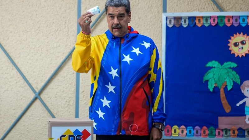 Maduro hatte nach seiner Stimmabgabe gesagt, er wolle das Ergebnis der Wahl respektieren.