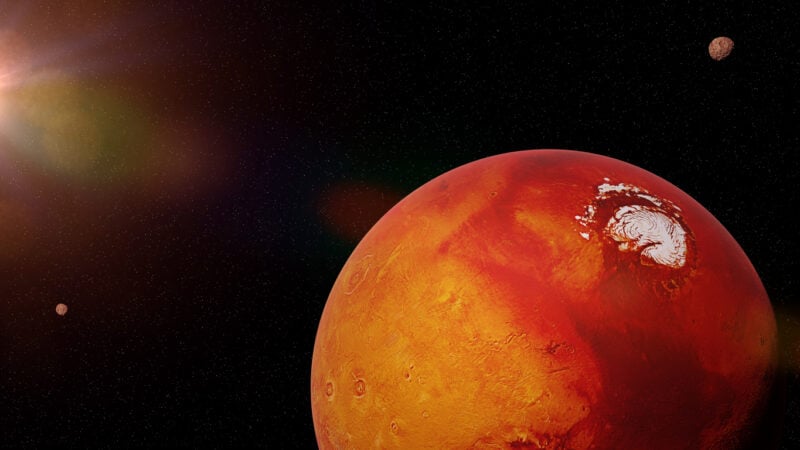 Mars hatte eine kalte und eisige Vergangenheit