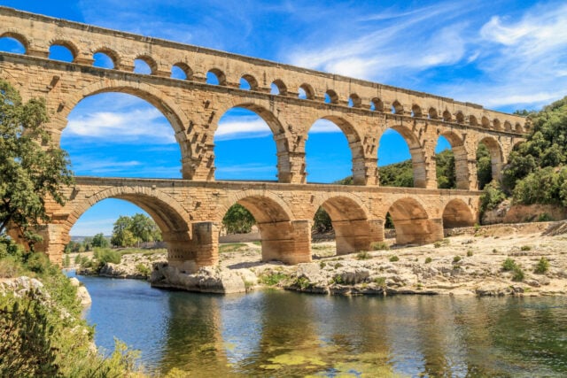 Römische Mega-Bauten: Das Aquädukt namens Pont du Gard