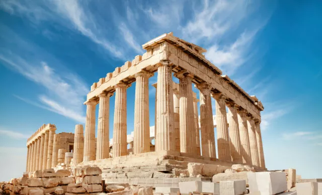 Zeigt das Graffiti eines Hirten einen verlorenen Tempel auf der Akropolis von Athen