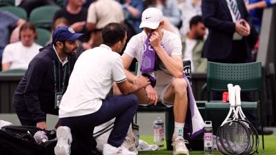 Titelkandidat Sinner scheidet im Wimbledon-Viertelfinale aus
