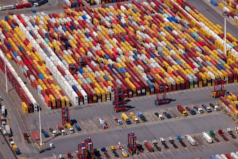 Die deutsche Wirtschaft ist im zweiten Quartal leicht geschrumpft (Archivfoto)
