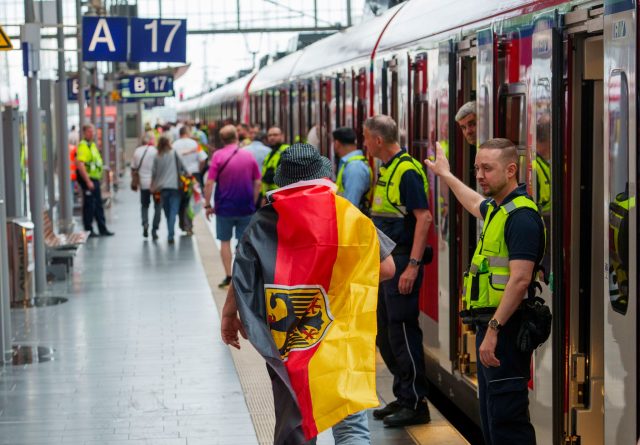 An der Deutschen Bahn gab es während der EM Kritik