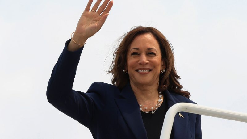 US-Vize Kamala Harris wurde von Biden als Ersatzkandidatin vorgeschlagen.