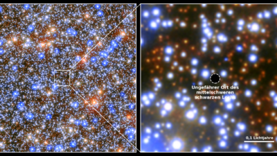 Omega Centauri: Zweites Schwarzes Loch in der Milchstraße entdeckt