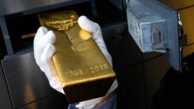 Deutsche Börse: Goldbestand von Anlegern sinkt deutlich