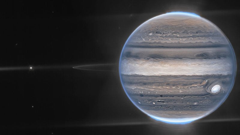 Um den gewaltigen Jupiter kreist der Mond Europa - dort soll es eigentlich mit einer Sonde hingehen.