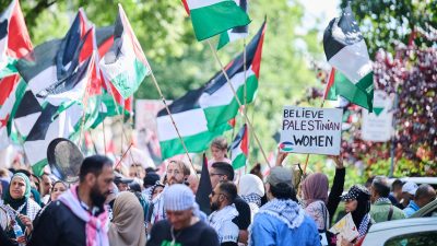 Berlin: Polizei löst propalästinensische Demo auf