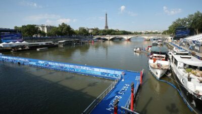 Triathlon-Wettbewerbe können heute in der Seine stattfinden