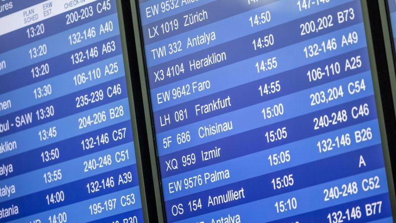 Auch an den beiden größten Flughäfen in Nordrhein-Westfalen hat sich der Flugbetrieb normalisiert. (Archivbild)