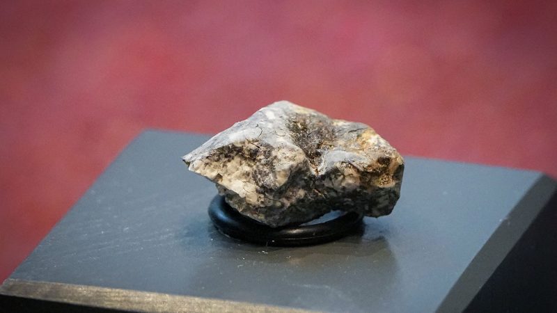 Die Trümmer des «Ribbeck»-Meteoriten, der im Januar in Brandenburg niederging, rochen intensiv nach faulen Eiern.