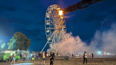 Riesenrad-Betreiber: Brand brach bei Fahrgastwechsel aus – 65 Verletzte