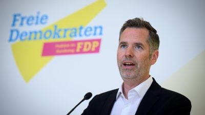 FDP-Fraktionschef Dürr hält das Bürgergeld für 14 bis 20 Euro zu hoch. (Archivbild)