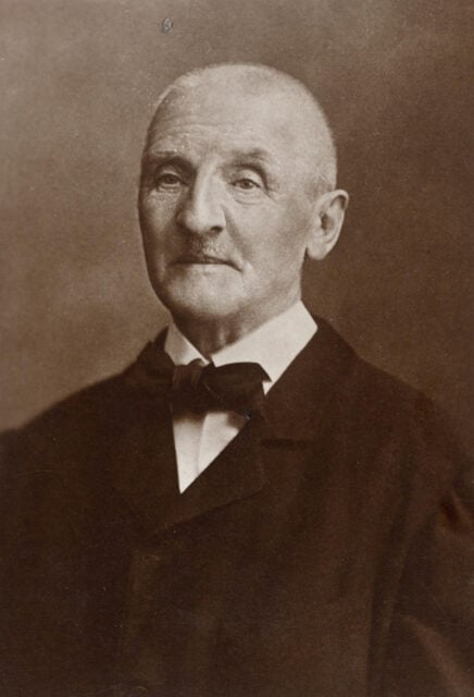 70-jährige Anton Bruckner