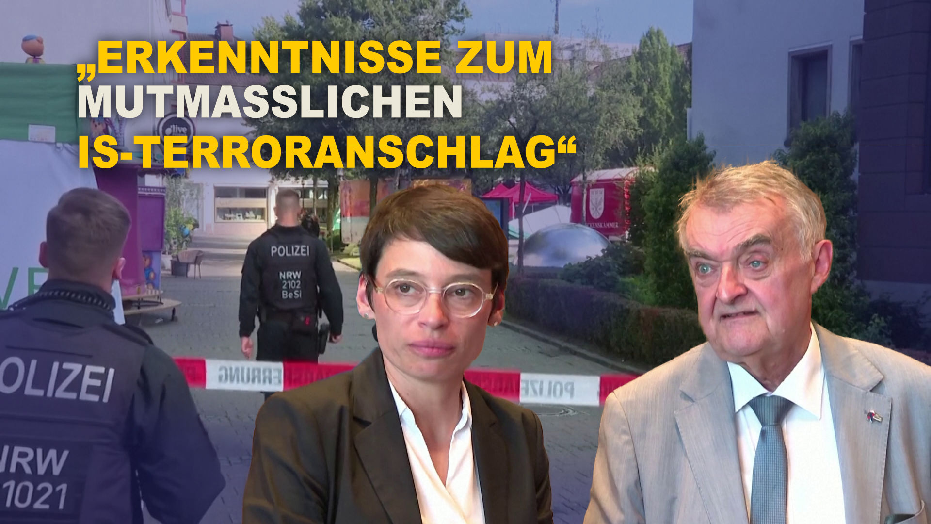 Landtag-NRW: „Erkenntnisse der Landesregierung zum mutmaßlichen IS-Terroranschlag in Solingen“