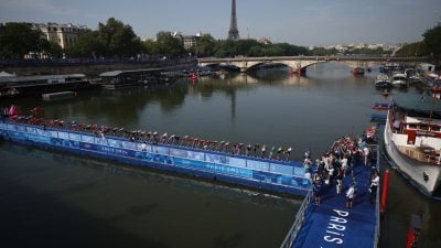 Grünes Licht für Triathlon in der Seine – E.-coli-Grenzwerte fünfmal so hoch wie in Kanada