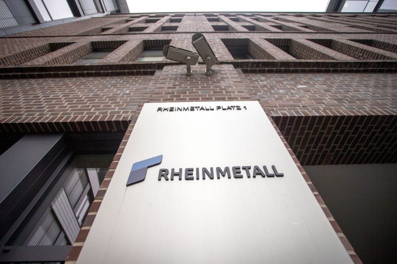 Die Geschäftszahlen von Rheinmetall fallen derzeit sehr positiv aus.