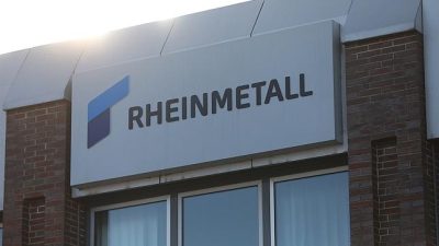 Rheinmetall rechnet mit anhaltend hoher Nachfrage