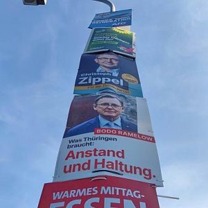 Politbarometer: AfD in Thüringen am stärksten – CDU in Sachsen vorn