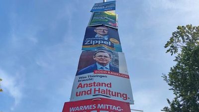 Politbarometer: AfD in Thüringen am stärksten – CDU in Sachsen vorn