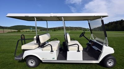 Alkoholisiert mit Golfcart unterwegs: Zwei Deutsche verletzt