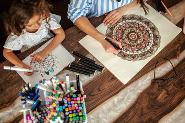 Handwerk und Kunst erden Menschen