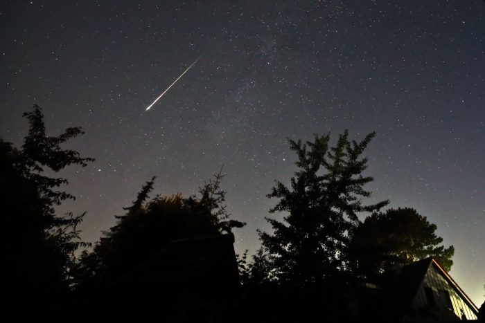 Jahr für Jahr sind am Nachthimmel die Sternschnuppen der Perseiden zu sehen