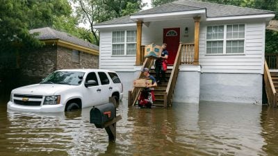 Tropensturm „Debby“ sorgt für Überschwemmungen im Südosten der USA