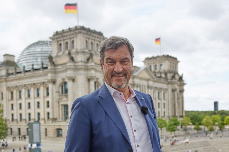 CSU-Chef Markus Söder will Schwarz-Grün verhindern.