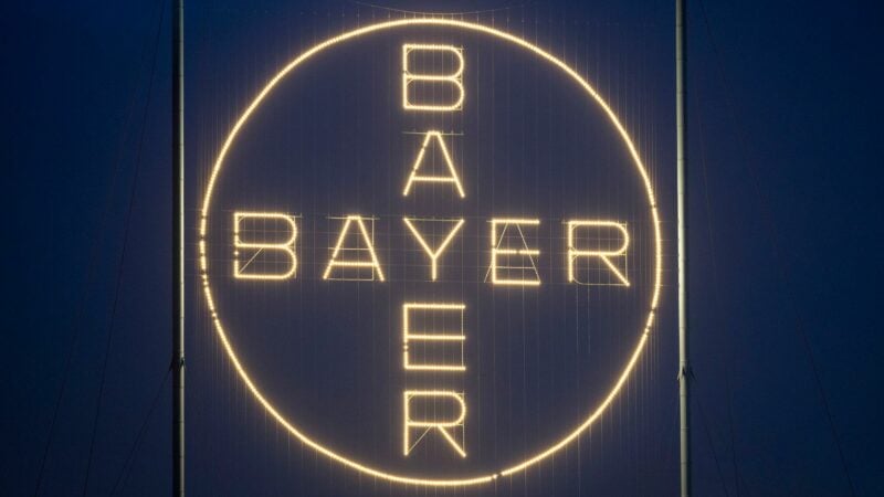 Bayer verbucht einen sinkenden Betr