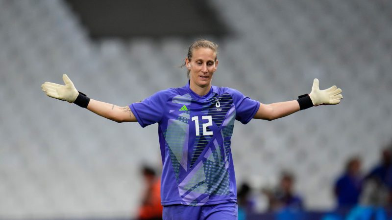 Olympia-Heldin der DFB-Frauen:  Ann-Katrin Berger