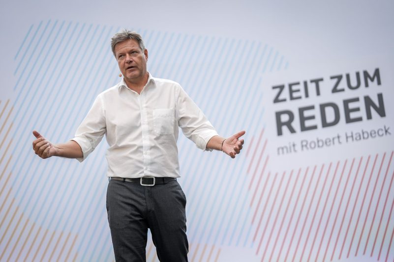 Vizekanzler Habeck spart nicht mehr mit deutlicher Kritik an der FDP. (Archivbild)