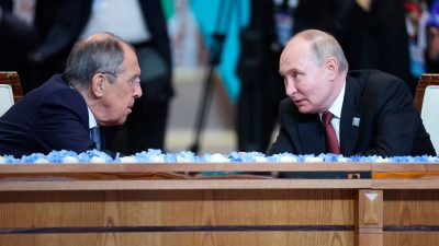 Putin schließt Verhandlungen mit der Ukraine derzeit aus