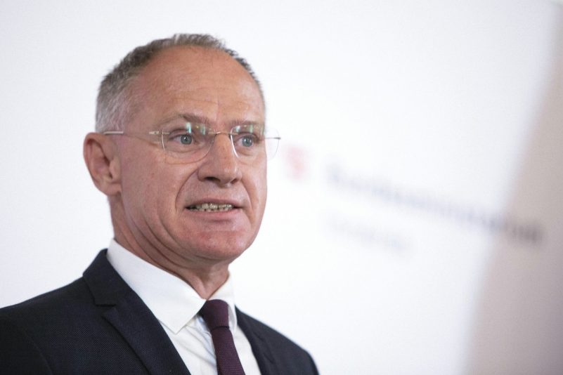 Innenminster Karner sagt: «Eine Tragödie wurde in Wien abgewendet.»