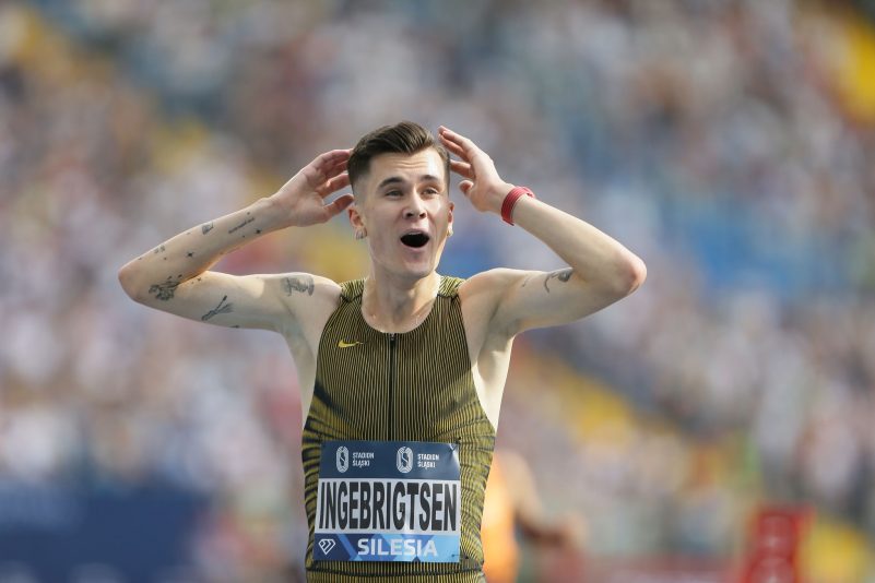 Blieb mehr als drei Sekunden unter dem alten 3000-Meter-Weltrekord: Jakob Ingebrigtsen.