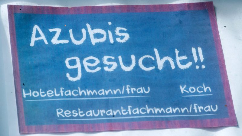 Auch Hauptschüler haben nach Angaben der Bundesagentur für Arbeit noch gute Chance, eine Lehrstelle zu finden.