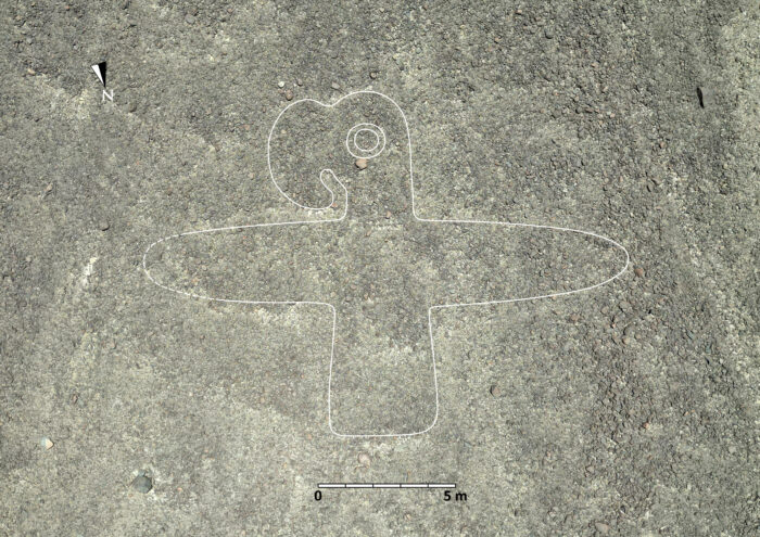 303 neue Scharrbilder in Nazca: Vogel