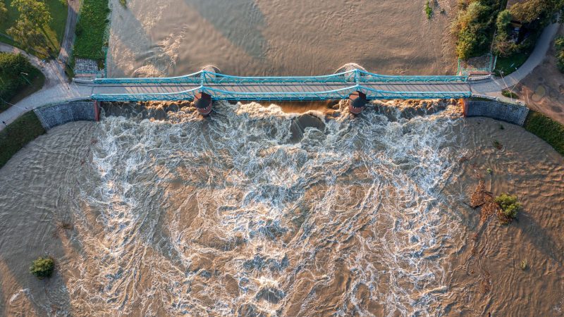 In Polen führen viele Flüsse noch Hochwasser. (Foto aktuell)