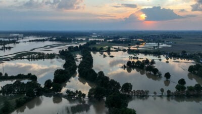 Hochwasserscheitel der Elbe in Dresden angekommen – Wasser fließt sehr langsam ab