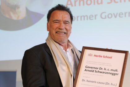 Arnold Schwarzenegger bekommt in Berlin einen Ehrendoktor