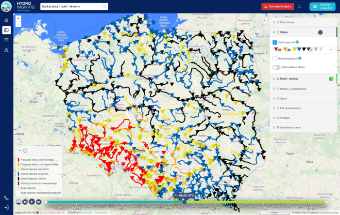 Hochwasser in Polen.