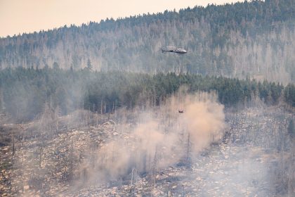 Großbrand am Brocken weitgehend unter Kontrolle – Verdacht auf Brandstiftung