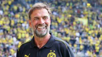 Jürgen Klopp kehrte am Samstag kurzzeitig nach Dortmund zurück