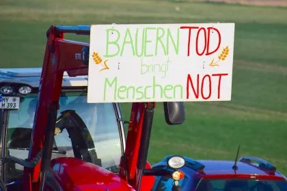 Nach Handgemenge bei Bauernprotest: Über 40 Strafbefehle gegen Landwirte