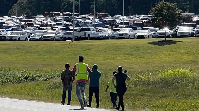 An einer Schule im US-Bundesstaat Georgia sind Schüsse gefallen.