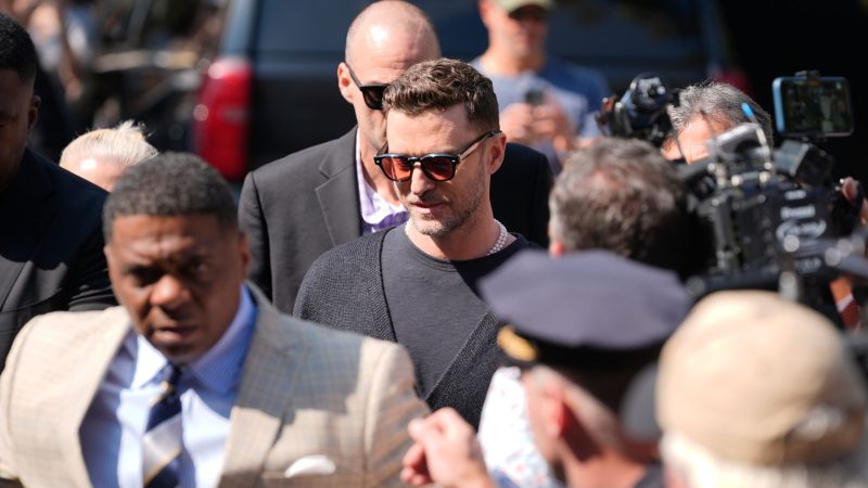 Timberlake vor dem Gericht