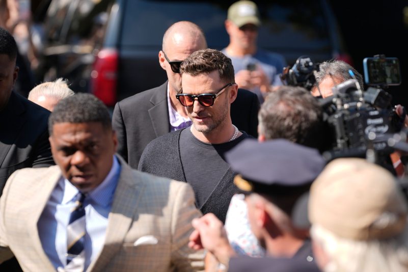 Timberlake vor dem Gericht