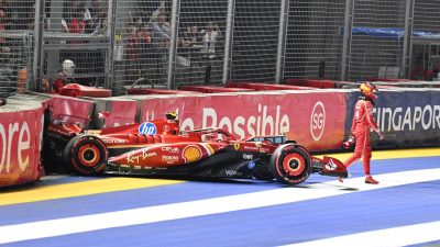 Norris holt Singapur-Pole vor Verstappen