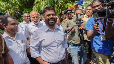 Präsidentenbündnis steht bei Parlamentswahl in Sri Lanka gewinnt deutlich