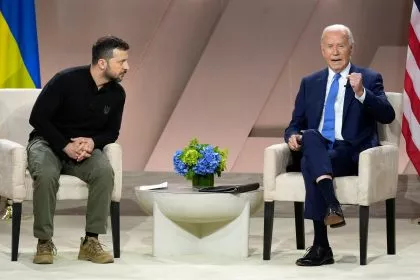 Selenskyj trifft Biden, Harris und Trump bei USA-Besuch